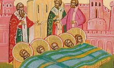 Calendar ortodox, 22 februarie. Aflarea moaștelor mucenicilor din Constantinopol