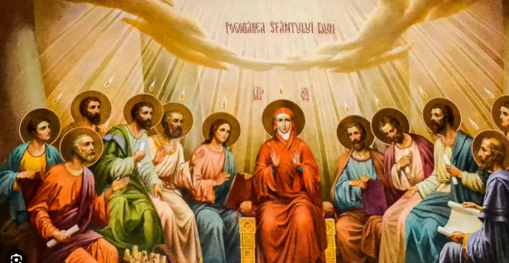 Calendar Ortodox, 4 iunie - Pogorârea Sfântului Duh 