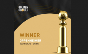 Drama istorică ‘Oppenheimer’ a dominat cea de-a 81-a ediţie a premiilor Globurile de Aur