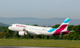 Compania Eurowings a inaugurat primul zbor, la Iași