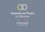 Declarația finală a summitului de pace din Elveția susține necesitatea DIALOGULUI între toate părțile implicate în războiul din Ucraina