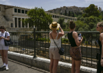 Parcurile din jurul Atenei au fost închise din cauza caniculei