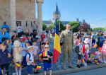 Copiii au salvat, la Iași, Ziua Drapelului Național  