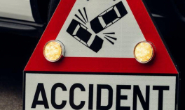 Un șofer din Neamț a intrat cu maşina într-un cap de pod. Accidentul, produs din cauza unei albine