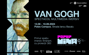 Primul spectacol imersiv Van Gogh la Iași, din 13 iunie, la Palas Campus