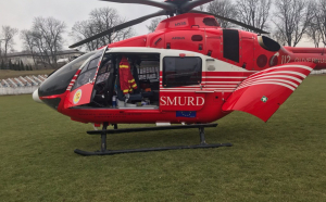 Bărbat din Dorohoi, transportat de urgență la Iași cu elicopterul SMURD