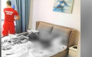 Primele imagini cu adolescenta ucisă de iubitul ei într-un hotel din Capitală. Filmul dublei tragedii