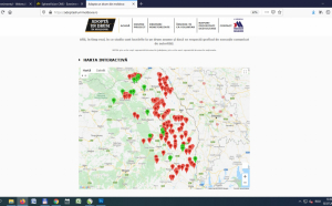 Hartă interactivă online a drumurilor aflate în lucru  în județele Moldovei cetățenii pot supraveghea în acest fel ce fac autoritățile cu banii lor