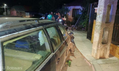 Accident la Botoșani - un bărbat a intrat cu mașina într-o casă