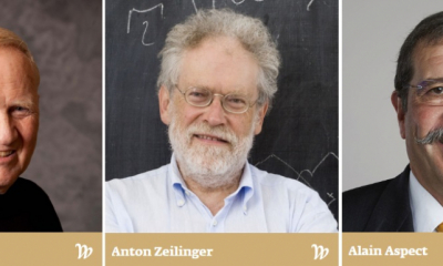 Premiul Nobel pentru Fizică pe 2022 a fost acordat cercetătorilor Alain Aspect, John F. Clauser şi Anton Zeilinger