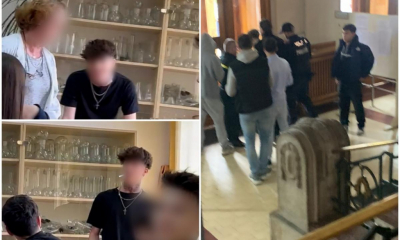  Un elev de clasa a VIII-a din Mureş şi-a bătut cu pumnii şi picioarele profesoara. Poliţia l-a imobilizat şi l-a dus la secţie. 