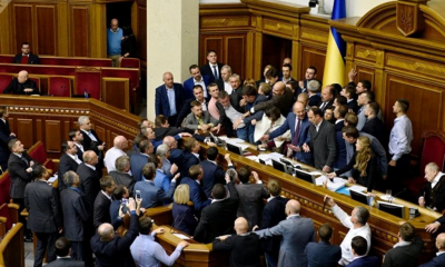 Ucraina dejoacă un complot de preluare a controlului asupra Parlamentului