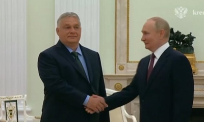 Viktor Orban a ajuns în Rusia: întâlnire cu Vladimir Putin într-o 'misiune de pace'