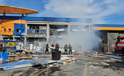 Una dintre victimele exploziei de la magazinul Dedeman din Botoşani a ieșit din spital