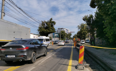 Circulația pe strada Bucium, restricționată până în week-end 