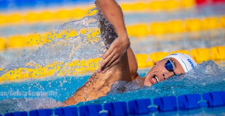 David Popovici face „dubla” la Sette Colli! AUR și la 200m liber după ce l-a spulberat pe campionul olimpic