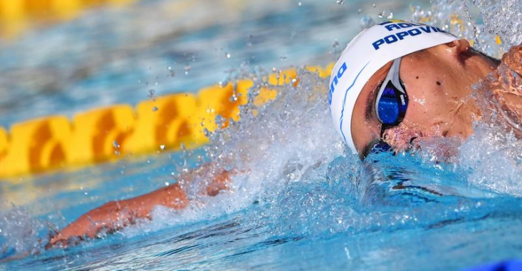 CM de Înot: David Popovici, în semifinalele probei de 200 m liber - Al treilea timp din serii