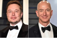 Elon Musk îşi bate joc de Jeff Bezos