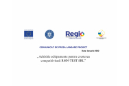 Achizitie echipamente pentru cresterea competitivitatii RMN-TEST SRL