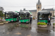 CTP Iaşi a scos la stradă primul autobuz electric