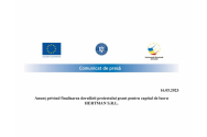 HERTMAN S.R.L. – Anunț privind finalizarea derulării proiectului grant pentru capital de lucru HERTMAN S.R.L.