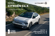 Noul Citroën C4 X la Casa Auto Iași! 