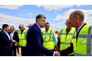 Marcel Ciolacu, de pe șantierul autostrăzii Moldova: Am transformat MOLDOVA în regiunea cu cele mai mari investiții publice în infrastructură