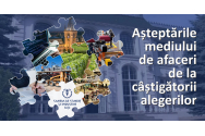 COMUNICAT DE PRESĂ  Așteptările mediului de afaceri de la câștigătorii alegerilor