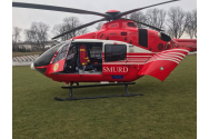 Bărbat din Dorohoi, transportat de urgență la Iași cu elicopterul SMURD