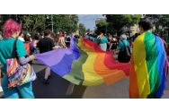 Bărbat reţinut şi sancţionat de jandarmi la marşul Bucharest Pride