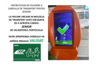 Tentativă de fraudă la eliberarea cardurilor electronice de călătorie pentru pensionari!