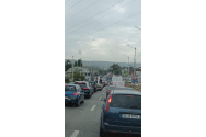 Traficul în zona Bucium-Poitiers, o problemă fără rezolvare pentru autorități  