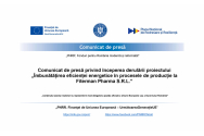 PNRR: Fiterman Pharma S.R.L.anunță începerea derulării proiectului „Îmbunătățirea eficienței energetice în procesele de producție la Fiterman Pharma S.R.L.”