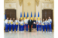 Gafă de proporții a președintelui Klaus Iohannis, la ceremonia de decorare a sportivilor români