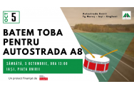 Bat tobele pentru Autostrada Unirii A8