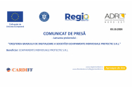 ECHIPAMENTE INDIVIDUALE PROTECTIE S.R.L – lansarea proiectului: “CREȘTEREA GRADULUI DE DIGITALIZARE A SOCIETĂȚII ECHIPAMENTE INDIVIDUALE PROTECTIE S.R.L.”