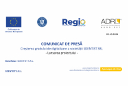 SDENTIST S.R.L. – lansarea proiectului ”Creșterea gradului de digitalizare a societății SDENTIST SRL ”