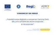 Transformarea digitala a companiei Comma Tech SRL prin achizitie de active corporale si necorporale”