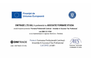 ONITRADE LTD SRL în parteneriat cu ASOCIATIE FORMARE STUDIA anunță începerea proiectului “Formarea Profesională Continuă - Investiție în Succesul Tău Profesional,”