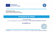 RU EUROPE S.R.L – Lansarea proiectului „A.C.U.M.: Adaptează-te la Cerințe Unice și Moderne”, PEO/78/PEO_P9/OP4/ESO4.7/PEO_A36