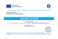 RU EUROPE S.R.L – Lansarea proiectului „A.C.U.M.: Adaptează-te la Cerințe Unice și Moderne”, PEO/78/PEO_P9/OP4/ESO4.7/PEO_A36