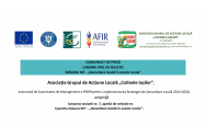 Asociația Grupul de Acțiune Locală „Colinele Iașilor” anunță lansarea sesiunii nr. 7, apelul de selecție nr. 4 pentru măsura M7 – „Dezvoltare locală în zonele rurale”.