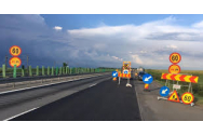 Lucrări pe autostrada A1 - Circulația este restricționată