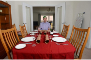 Rămas singur, un pensionar caută prieteni pentru masa de Crăciun
