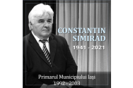 Primaria IASI invitatie la comemorarea cu un ultim omagiu fostului primar Constantin Simirad