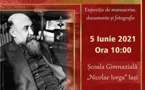 La Iași va fi inaugurat un bust al lui Nicolae Iorga