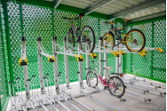 Containere securizate pentru parcarea bicicletelor
