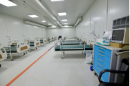 S-a reparat sistemul de încălzire de la spitalul mobil Lețcani