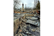 Incendiu puternic la Giurgiu. O casă a fost distrusă de flăcări
