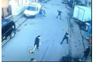 Bătaie cu bâte și topoare în plină stradă, în Lugoj: 6 persoane, reținute